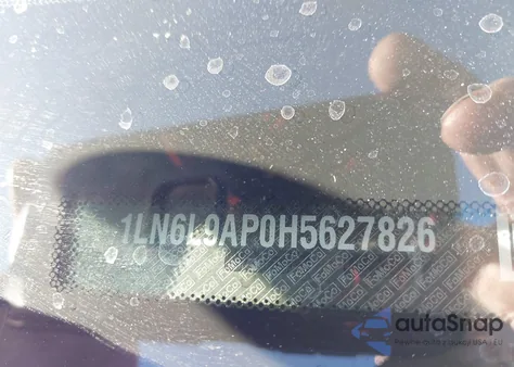 2017 Lincoln Continental Black Label z USA, uszkodzony, nr VIN 1LN6L9AP0H5627826